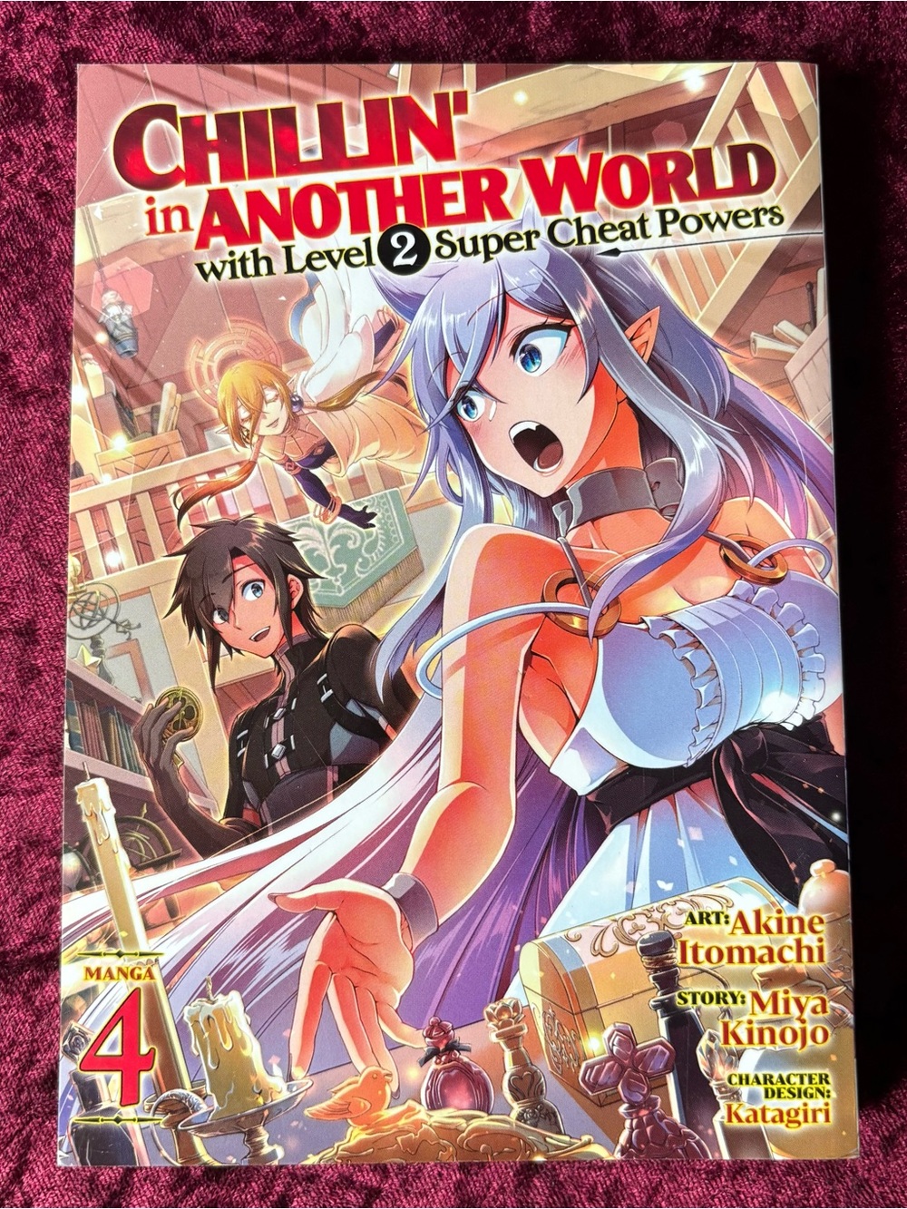 Chillin' in Another World with Level 2 Super Cheat Powers volume 4 Manga